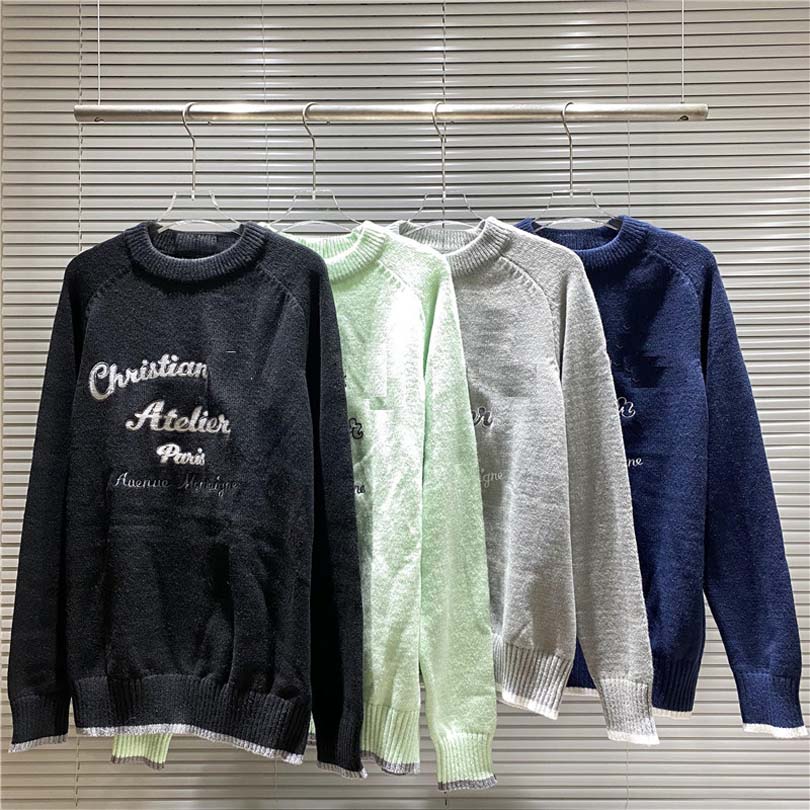 

2022 Mens designer fashion comfortable warm sweater wool hoodie colorful knit jumper 07, Customize
