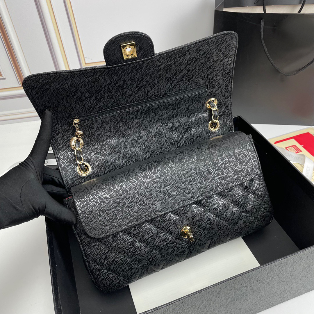 

Mini Classic Double Flap Chain Crossbody Bags Women's Fashion Designer Luxury Lambskin and Caviar wallet handbag ten font art texture Hanbags Shoulder Bag 25 30 CM
