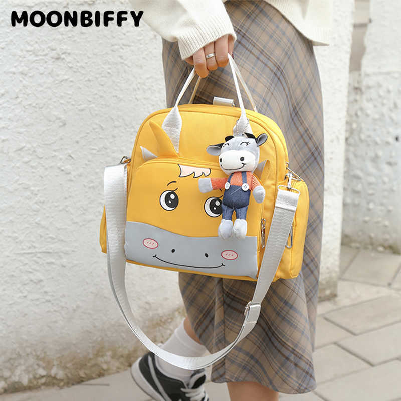 

Diaper Bags Cow Maternity Bag For Baby For Mom Cartoon Pattern Maternity Backpack Baby Nappy Bag Waterproof Travel Diaper Bags Packages T221024, Yellow