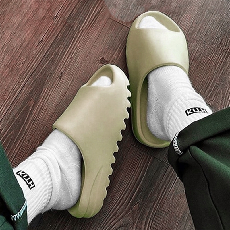 

Slippers Summer Men Women EVA Soft Bottom Indoor Home Slides Sandals Light Beach Shoes Male Flip Flops Big Size 221022, Apricot