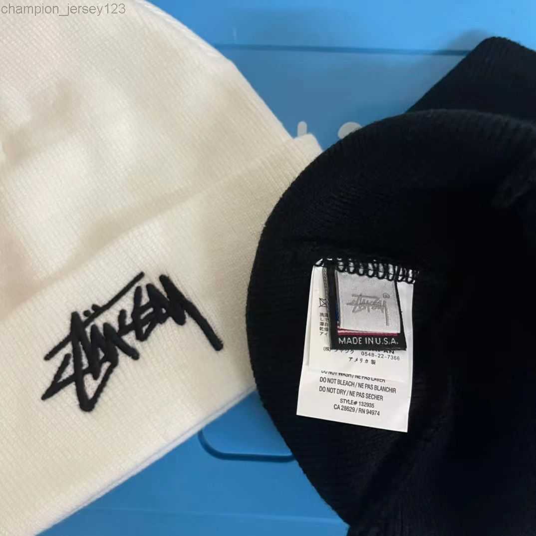 Ball Caps Fashion brand Stusy designer embroidery knitted hat autumn winter wool hats cold cap