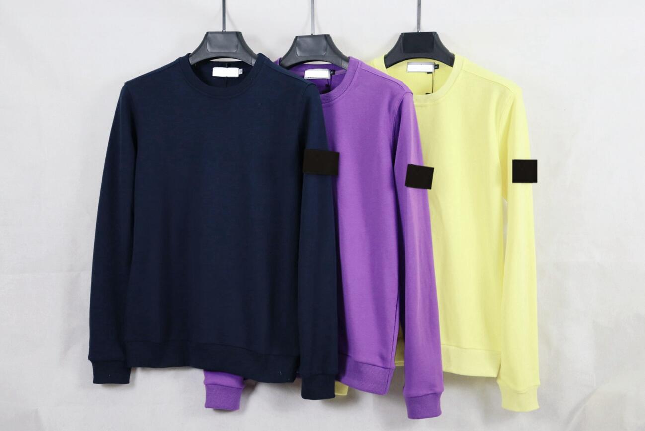 

Sweatshirts STONE Autumn Mens Hoodies Europen Fashion Sweater ISLAND Badge Long Sleeve Hip Hop Streetwear Pullwover Crewneck 2406
