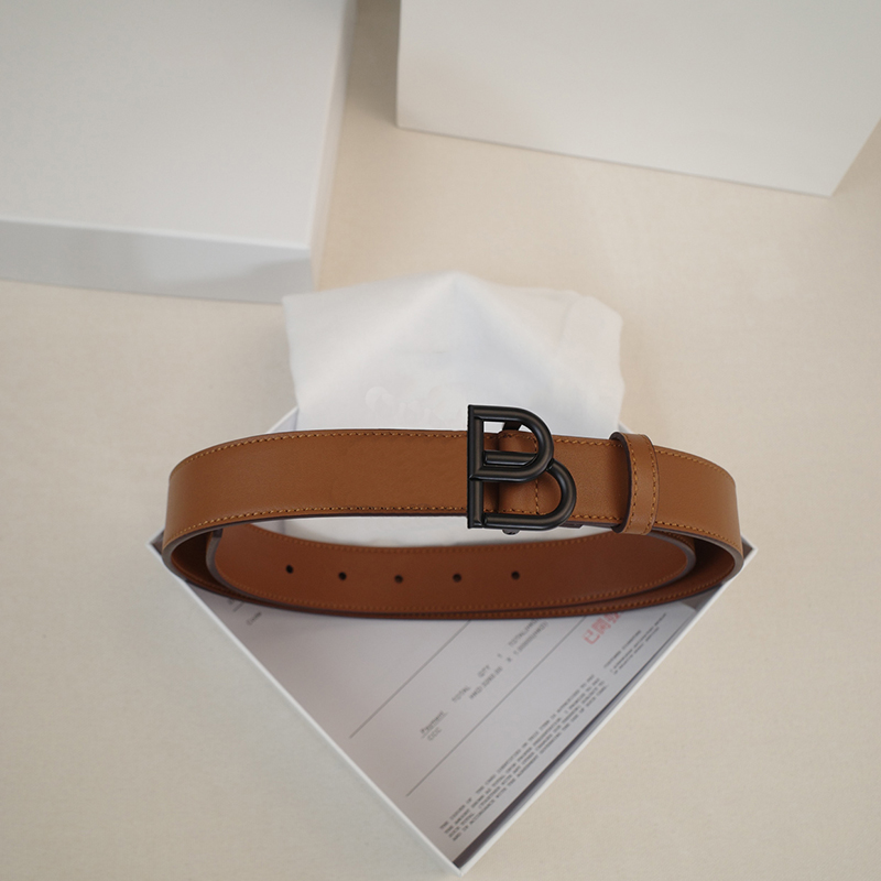 

Fashion Classic Men Designer Belts Womens Mens Casual Letter Smooth Buckle Luxury Belt Trend All Match Belts With Box D22102401JX, Black