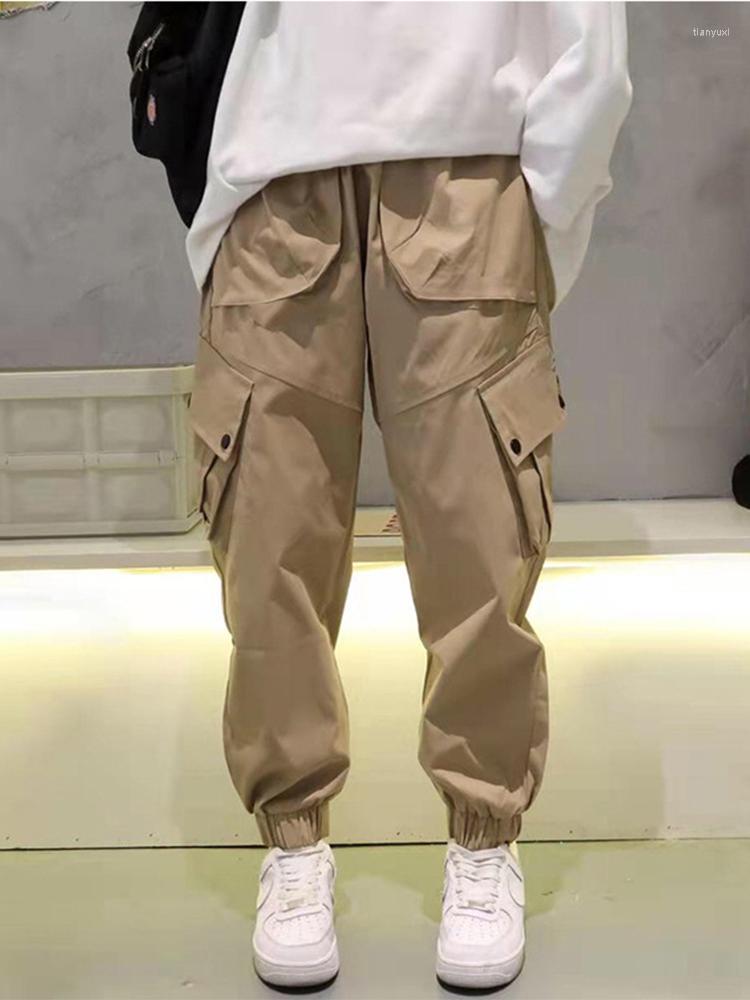 

Men's Pants Men's Casual Multi Pocket Streetwear Track Hip Hop Jogging Harajuku Fashion, Yyy-1
