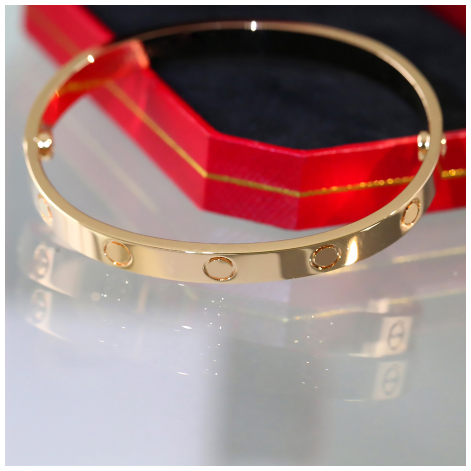 Love Bracelet Carti Bracelets Ensemble de bracelets en or Bracelets pour femmes Brassard Bracelets en or rose Bracelet personnalisé pour hommes P