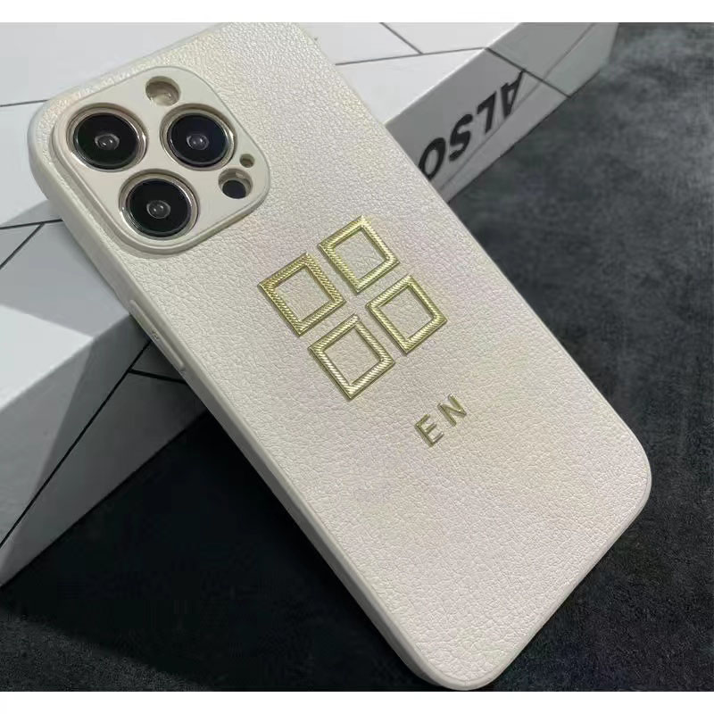 

Designer Cell Phone Cases For IPhone 14 Pro Max 11 12 13 13pro 13promax X Xs Xr Case Gold Letters Fashion Shell D2210242F, Black