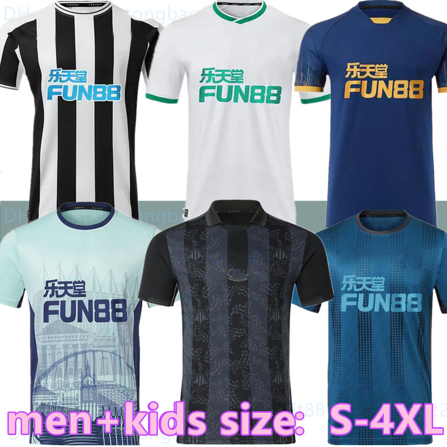 

S-4XL 22 23 Newcastl soccer jersey ISAK BOTMAN BRUNO G JOELINTON TRIPPIER 2022 2023 UNITED MAXIMIN WILSON SHELVEY ALMIRON TARGETT WOOD football shirt men kids kits, 22-23 third