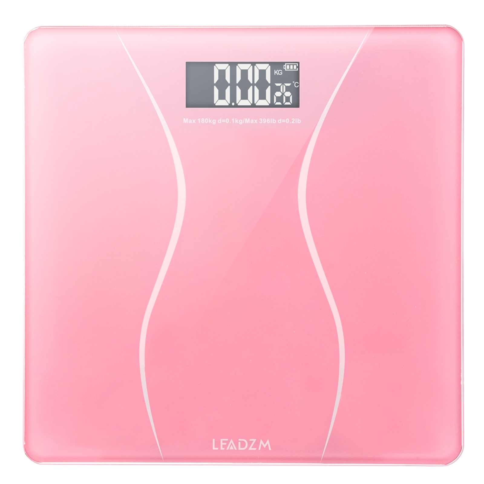 

Other Electronics wyn 180Kg Slim Waist Pattern Personal Scale Pink