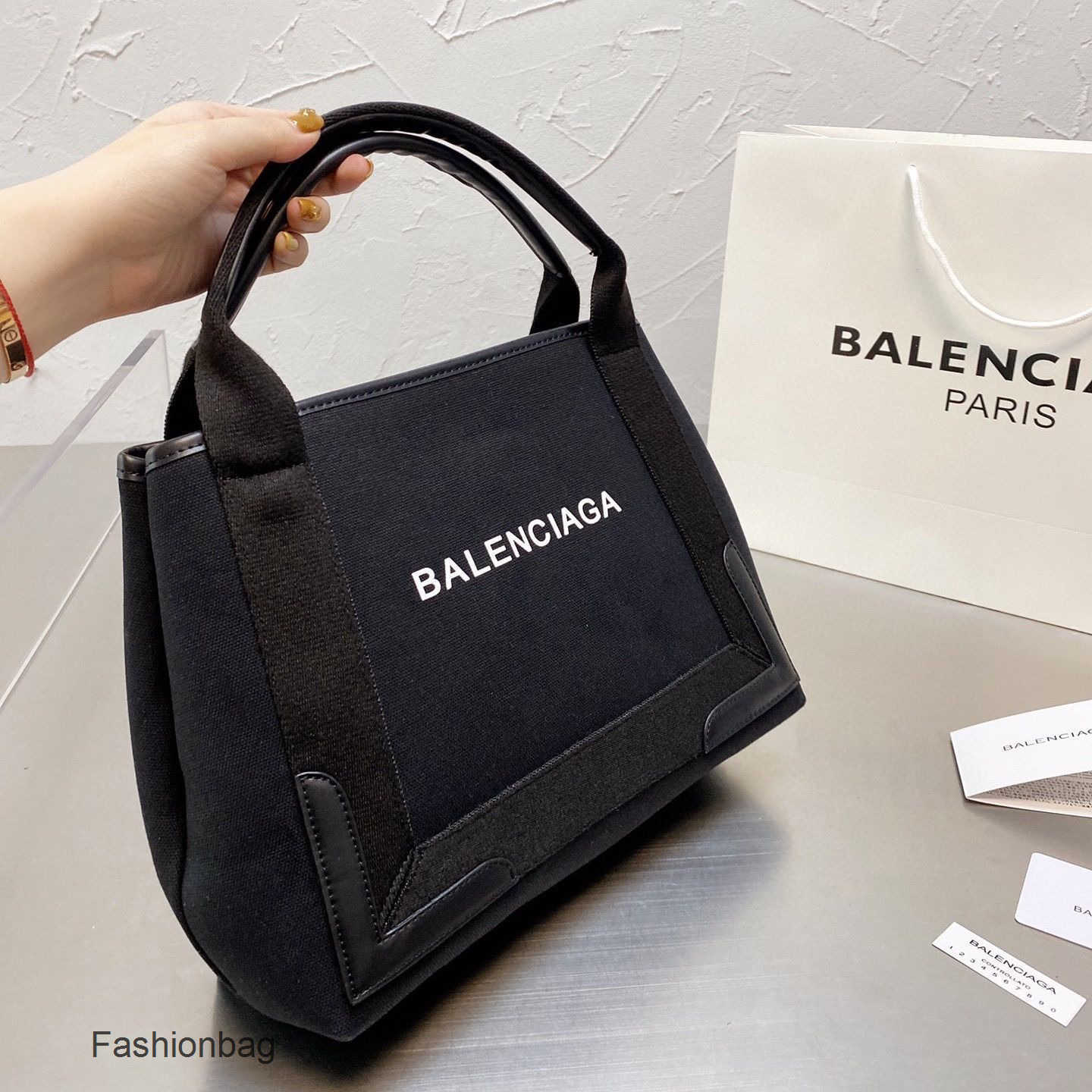 

Shoulder Balenciga Bag Tote Single Bags Navy Canvas Messenger Paris Simple Portable Shopping Handbag Men Women PH87