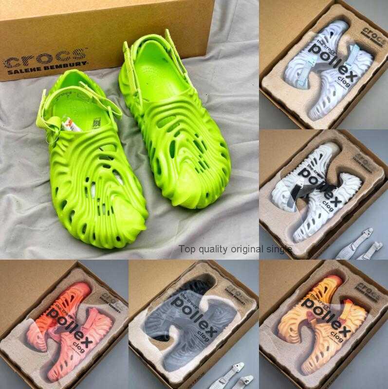 

2022 Designer bembury x pollex clog Sandals Men Woman Sandal Slippers Ararat Rubber Summer Brown Flat slide slipper wens womens Summer beach, Color 2