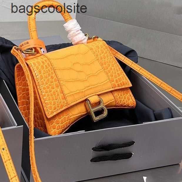 

Balencigas Balencaigaity B Designer Shoulder Bags Balencaigass Handbags Bag Shoulder Handbag Messenger 2022 Paris Hourglass Crocodile Leather Portabl, Gray