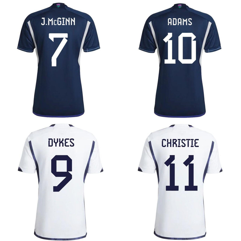 

Top 2022 Scotland Jerseys TIERNEY ROBERTSON McTOMINAY Soccer jersey 2023 McGREGOR DYKES ADAMS 22 23 football shirt CHRISTIE ARMSTRONG FRASER maillot de foot, 2022home