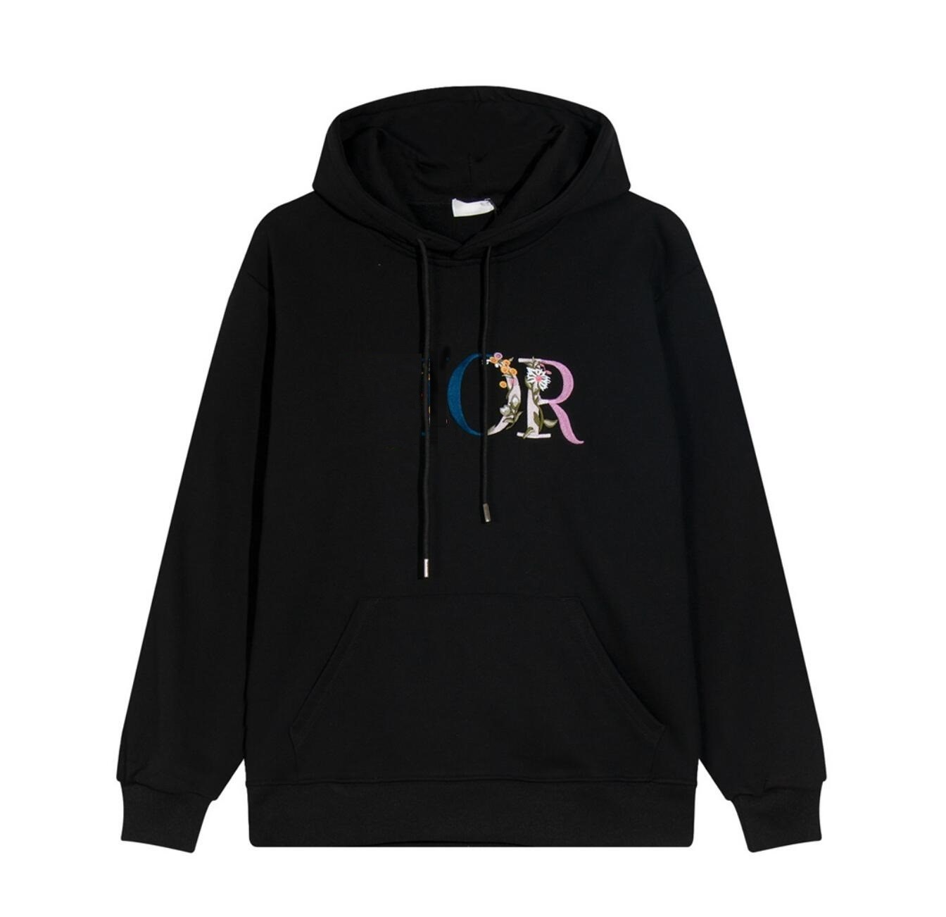 

Mens Hoodies Designer Fashion Hoodie Casual Hip Hop Ins Cotton Letters Flower Print Oversize Cotton Womens Sweatshirt, White