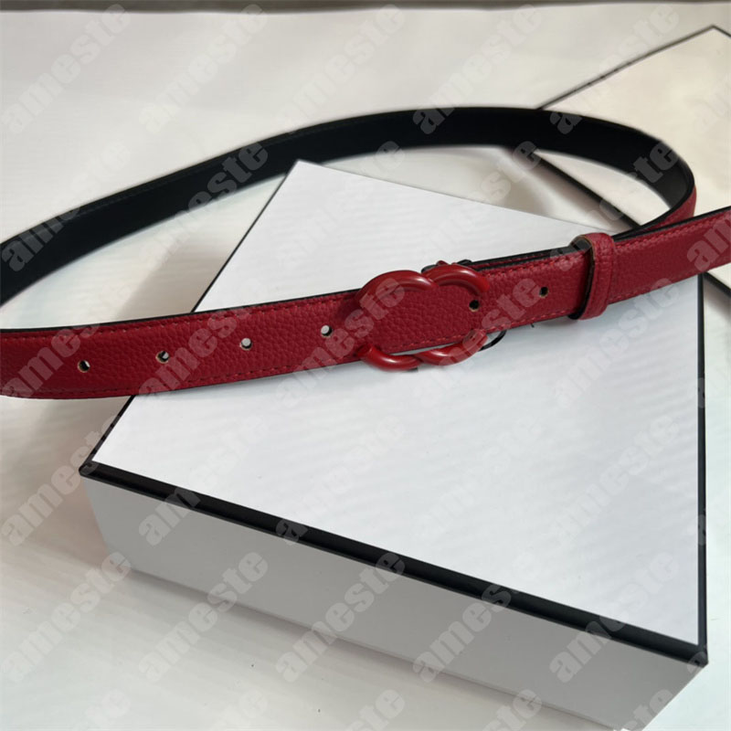 

6 Colors Designer Belt Women Men Luxury Brand Letters Buckle Belt Fashion Leather Width 2.5cm Waistband Men Belts Cintura Ceinture With Box, C(with box)