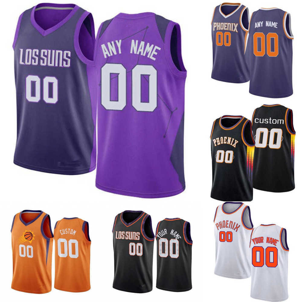 

75th Custom Men Women Youth Phoenix''Suns''99 Jae Crowder 23 Cameron Johnson 8 Frank Kaminsky III 11 Abdel Nader Basketball Jerseys, Color
