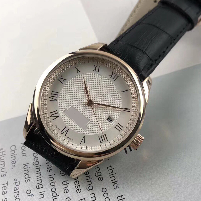 

2022 Men's luxury Quartz Watch Business fashion exquisite Multi-function Waterproof Calendar Strap Watches, V0001