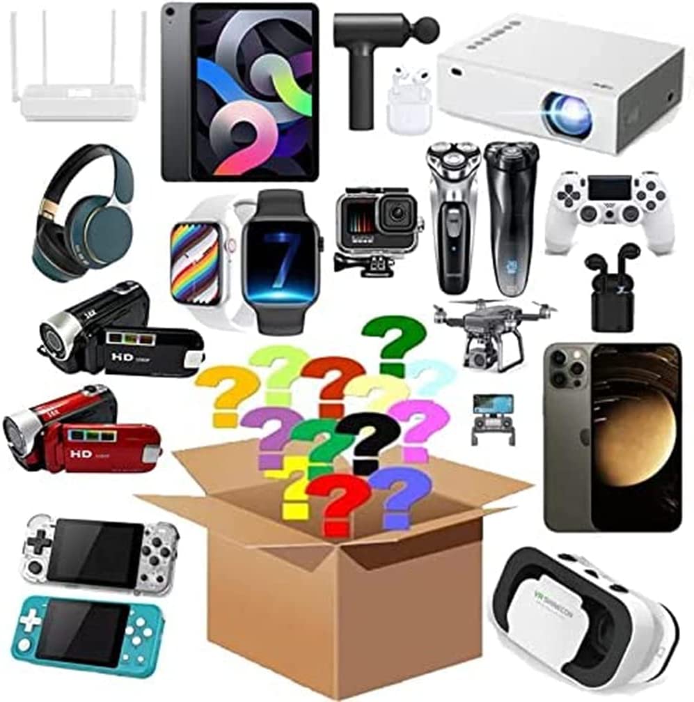 

Mystery Box Random Luck Box Electronics Surprise Contains Unexpected Gifts Such As Drones Smart Watches