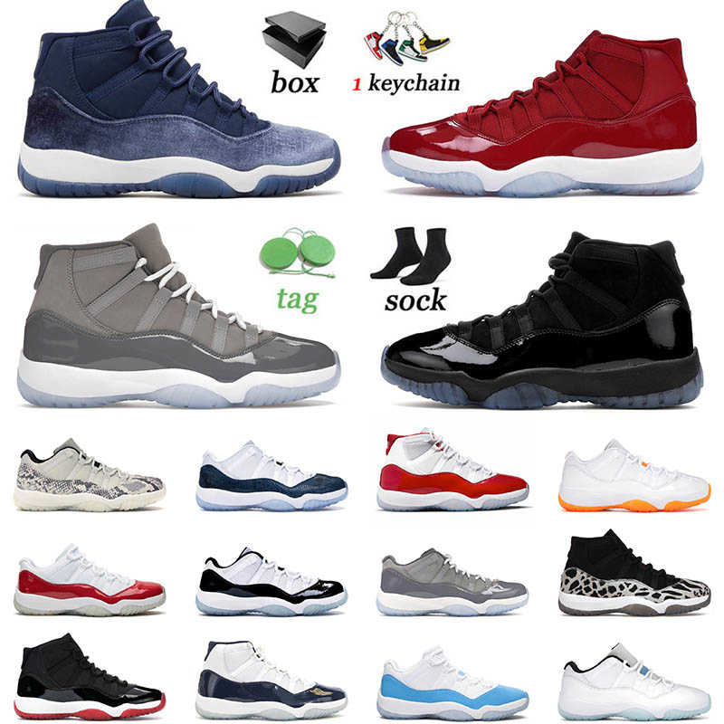 

Top With Box Jumpman Basketball Shoes 11 11s XI Midnight Navy Win Like Cap And Gown J11 Space Jam Mens Women Trainers Sneakers Size 13, B5 45 concord high 36-47 (2)