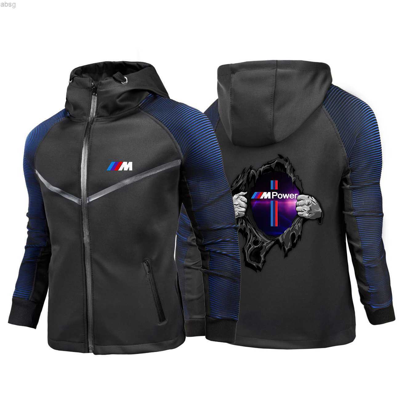 

2022new Bmw Power Men's Spring and Autumn Jacket Racing Comfortable Personality Gradient Motorcycle
