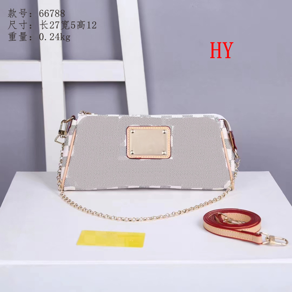 

Designer Luxury Tote shoulder bag totes purse handbag message bags cluth Brand classic Crossbody pu leather #66788 Womens Old Flower Coffee Damier 27CM Chain JUFKUYU