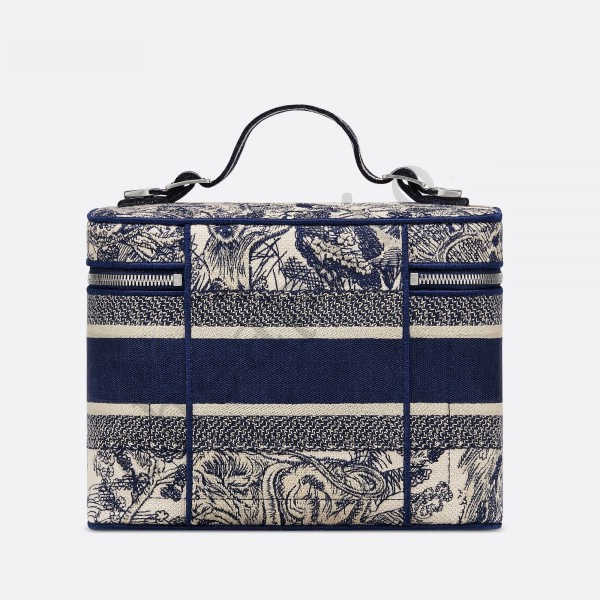 

3A dupe designer women's Cosmetic Bags oblique Micro vanity travel case Multipurpose makeup bag luxurious Ladies handbags Cases 25cm, Box