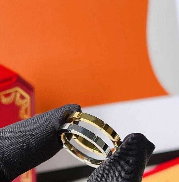 

High Quality Designer Band Rings Fashion Women Jewelry Gold Letter 2 Color Wedding Ring Womens Gifts Luxury Classic Couples Rings Ornaments