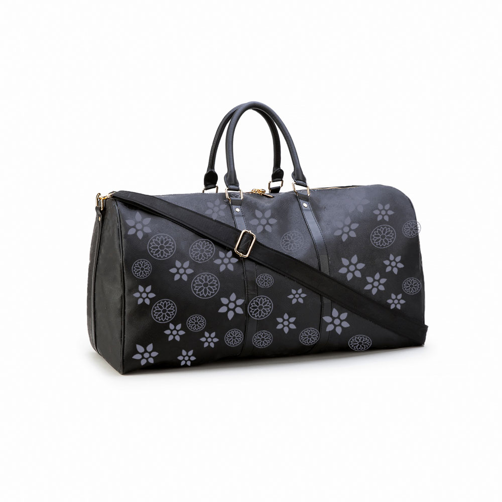 

Business Large Totes Luxury Men travel handbags Designer Crossbody Bag Fashion Women Handle Luggage boarding Christmas Shoulder PU leather lvs Zipper Purse, Black