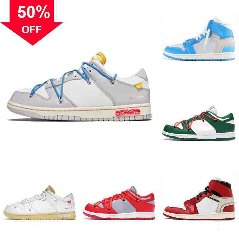 

Designer One Low DunkES Running Shoes Men Women Rubber Airs OFFS Mca Volt White Black FoRcES Basketball Jumpman 1 1s 4 Sail 4s 5 Fly Knit Y26P, A4 36-45 university gold