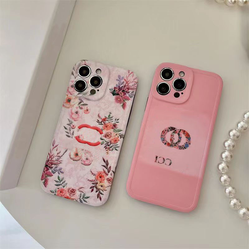 

Designer Phone Cases Luxury Flowers Pattern Phonecase Colorful Letters Case Cover Shell For IPhone 14 Pro Max Plus 13 12 11 XS XR 8P 7P Top, C1