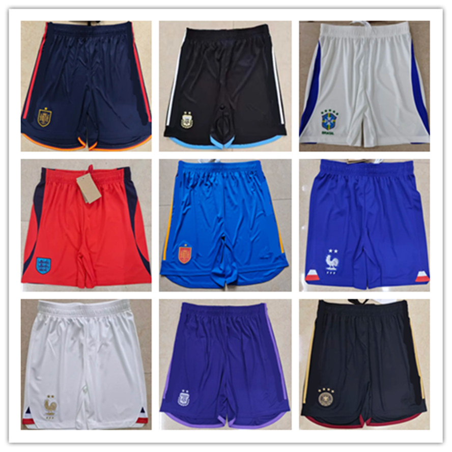 

Top thai quality short 2022 2023 Spain Germany bRAZILS adult mens soccer Shorts jerseys football jersey pour hommes sales size S-2XL
