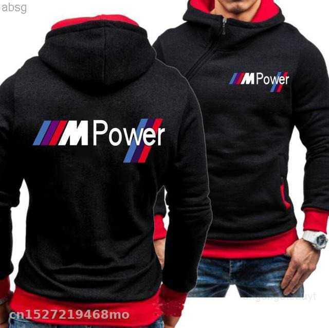 

jacket2022 Hooded Sweatshirt Men Sports Wear Side Zipper Outwear for Bmw Power Sweatshirts Motorcycle Racing Ride Hoodies e Sweaters