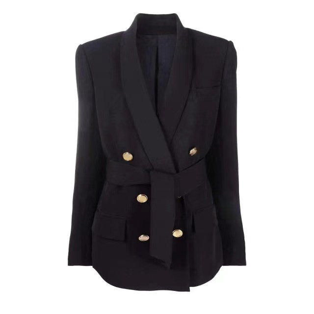 Designer suits balzers coat jacket casual V-neck long sleeve button Fashion Top blazer