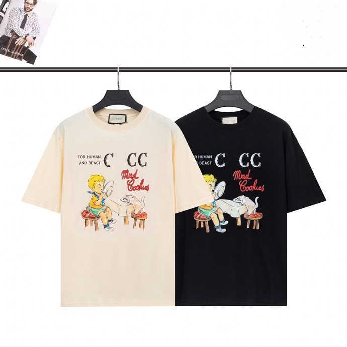 

Fashion Mens T Shirt Summer Short Sleeves For Men Women Designer TShirts Printed Tops Casual tshirt Woman Outdoor Man Tees Crew Neck Clothes, Box