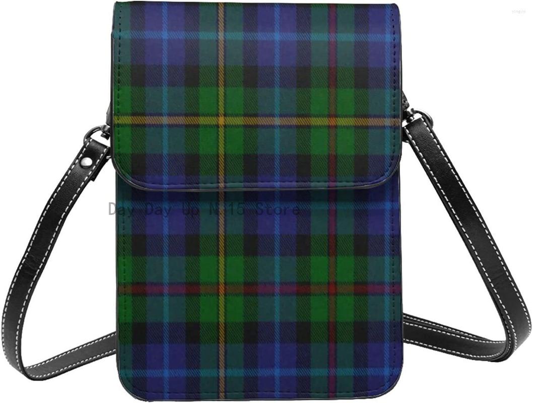 

Duffel Bags Small Crossbody For Women Traditional Smith Tartan Plaid Phone Passport Cellphone Wallet Purse