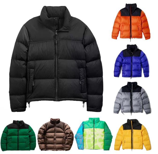 

1996 North men's designer jacket women's winter coat thick men coat clothes outdoor jackets zipper with letters S-3XL size logo rubber material 5A quality, Clear2