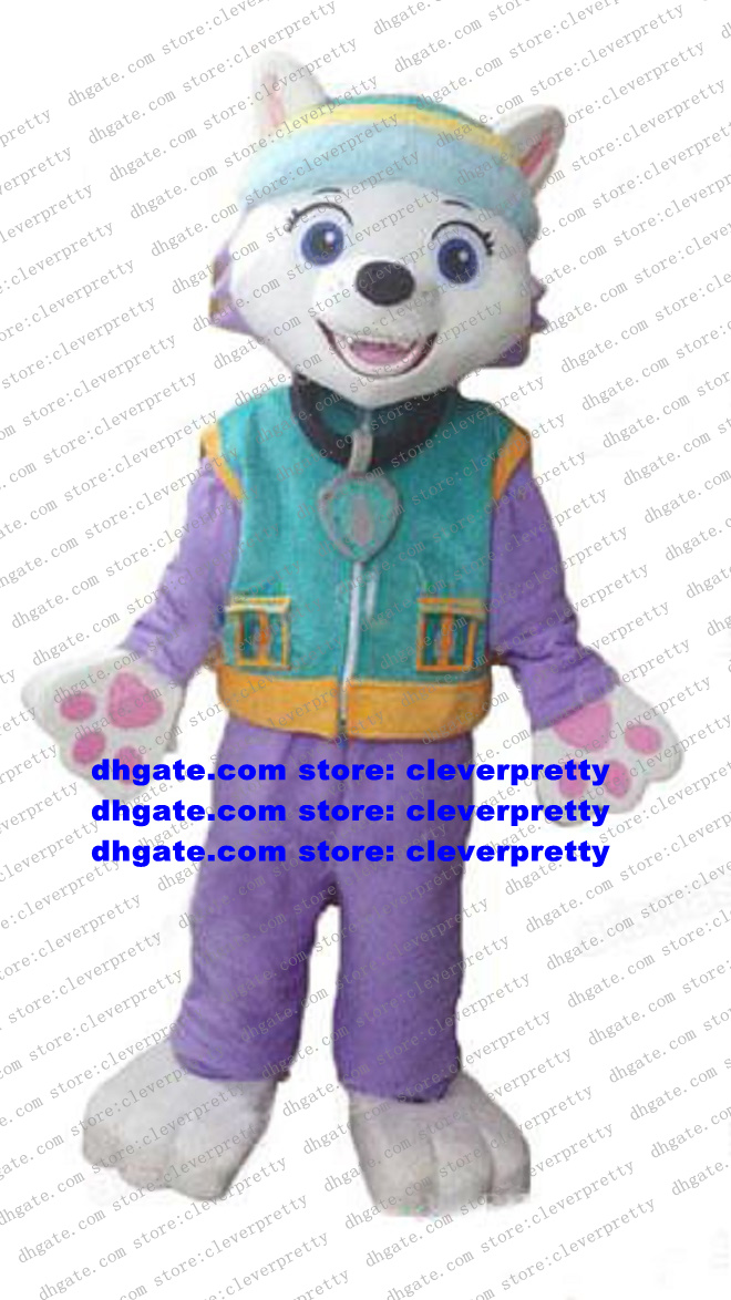 

Everest Dog Mascot Costume Adult Cartoon Character Outfit Suit Playground Schoolyard Family Spiritual Activities zx319, As in photos