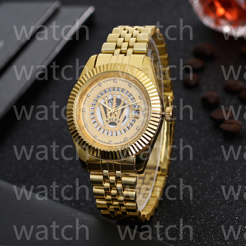 

2023 watch Famous Top Watches Rolex Mens Womens Quartz Watch Steel Band Men Sports Quartz Watch Women Gift NO Box designer watches high quality AAA5