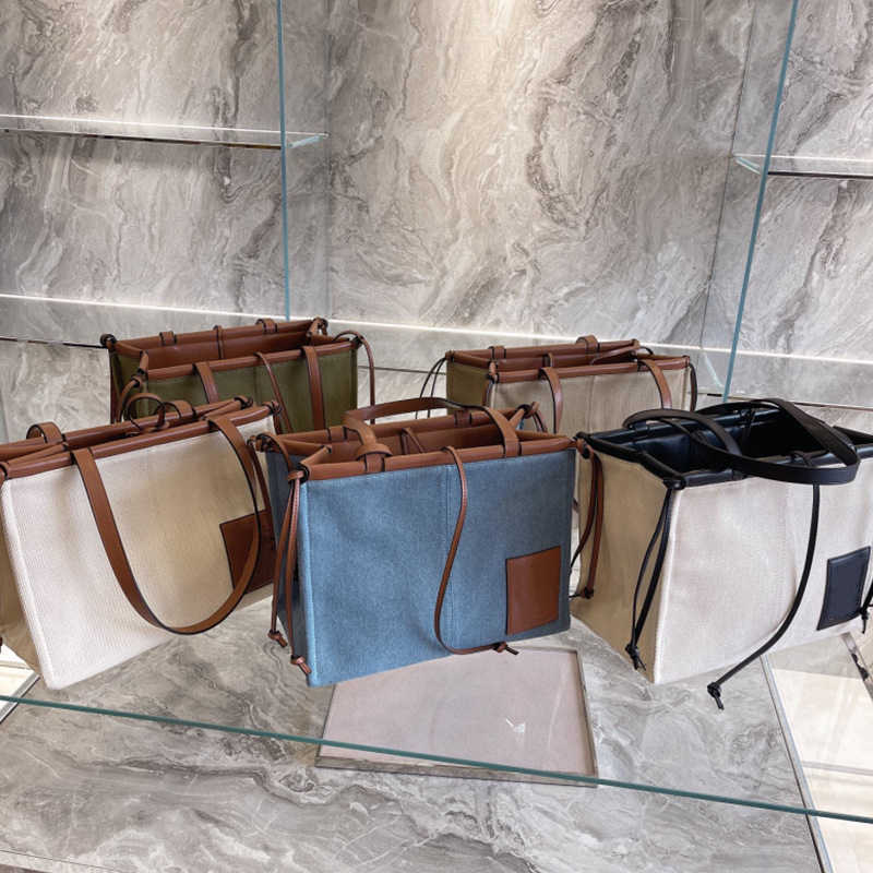 

Women CLassic Handbag Tote Bags Loews Bag Handbags Cushion Canvas Large Capacity Collage Shopping Toast Portable Shoulder FF8ND