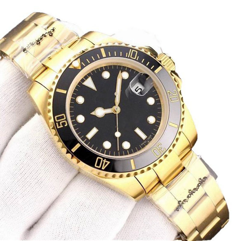 

watch men Automatic watchs New top Ceramic Bezel 2813 Movement Mens Folding buckle Mechanical Stainless Steel movement Wristwatch Master Fashion moonswatch, S15