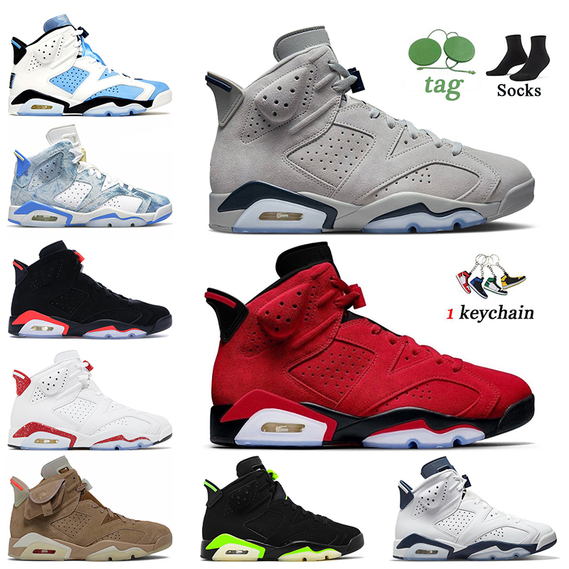 

Retros Women Mens Basketball Shoes Jumpman 6 Toro Denim 6s Georgetown Black Infrared UNC Mint Foam Carmine Bordeaux Midnight Navy Electric, D40 triple black 40-47