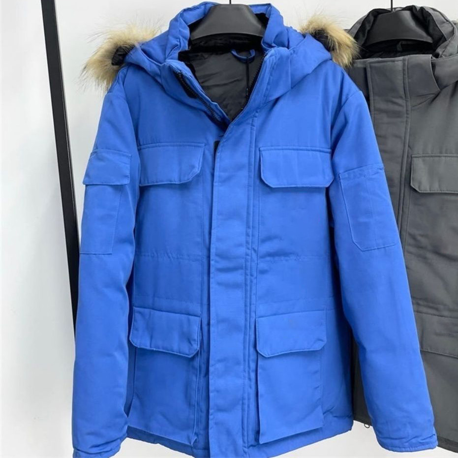 

Black And Red Logo mens Down Parkas new thick warm windproof waterproof long section slim Wyndh down jacket male winter Coat Doudoune Homme 5xl