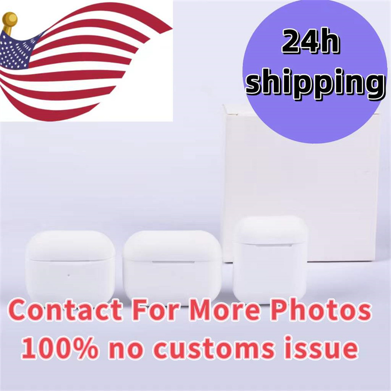 

For AirPods pro2 air 3 airpods 2nd Earphones Headphone Accessories Solid Silicone Cute Protective Wireless Charging bluetooth headphones