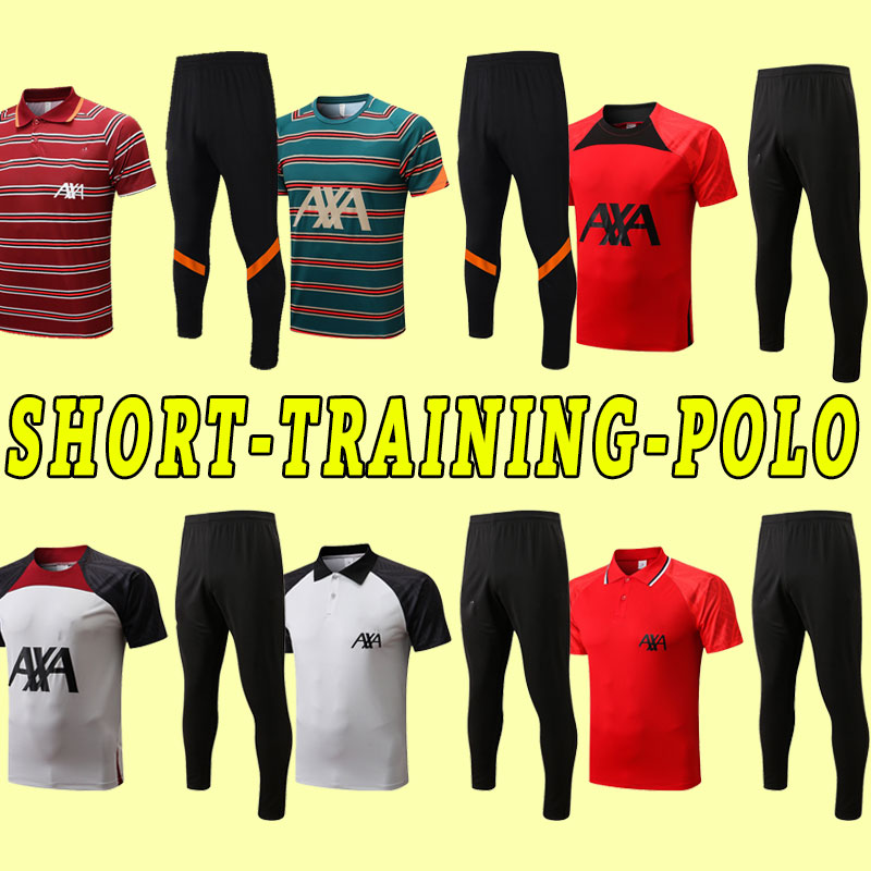 

LVP Training POLO 22/23 ALEXANDER ARNOLD LUIS DIAZ soccer jerseys 2022 2023 DIOGO Fabinho Jones A.BECKER ROBERTSON Men football shirts tracksuit shorts FULL SET, As shown