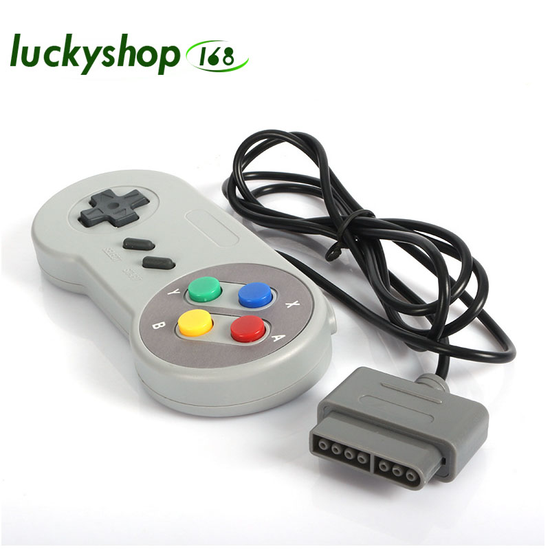 

Game Controller Gamepads 16 Bit ABS Joystick Controller Pad for SNES System Console Gamepad