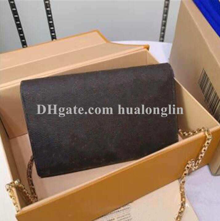 

Classic Fashion Designer woman bag handbag purse shoulder bags clutch flowers letters girls ladies wallet phone holder, 94336 brown