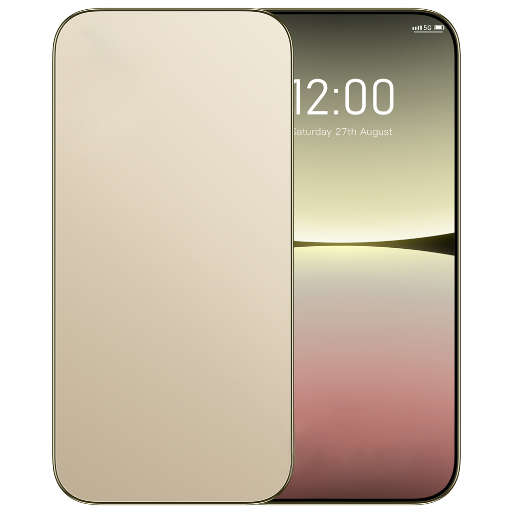 

i14 Pro Max Global Cell Phones Unlock 5G Smart phone 48MP HD Rear Camera Thin Phone with Face ID airpods Air Gen 3 Pods Bluetooth Headphones, Green