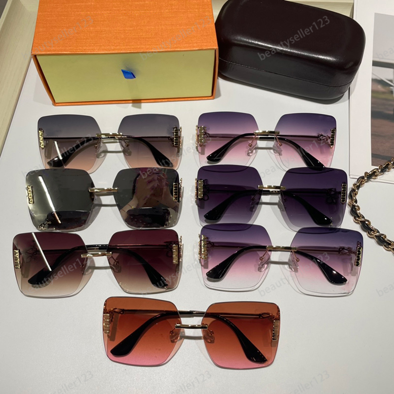 

Travel Summer Sunglass Fashion Unisex Eyeglass Party Luxury Sunglasses Top Designer Eyeglasses High-Quality Wholesale Rimless