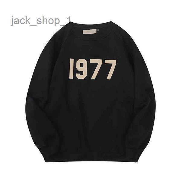

es Men' Hoodies Sweatshirts Fog Bear of God Double Thread Essential Round Neck Sweater 1977 Male and Female Lovers 1 1977, Light green