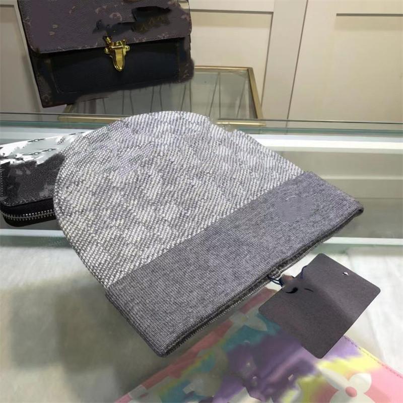 

2021 classic designer autumn winter hot style beanie hats men and women fashion universal knitted cap autumn wool outdoor warm skull caps, Multi
