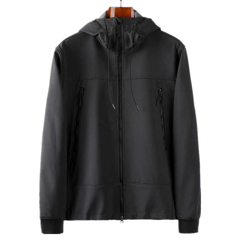 

Men jackets spring autumn loose style top mens soft shell jacket coat glasses hat thickened plush and Clothing Coats, Orange
